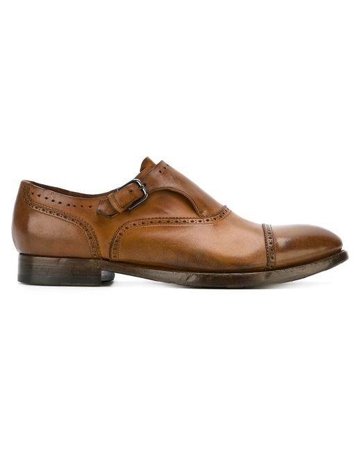 Silvano Sassetti classic monk shoes