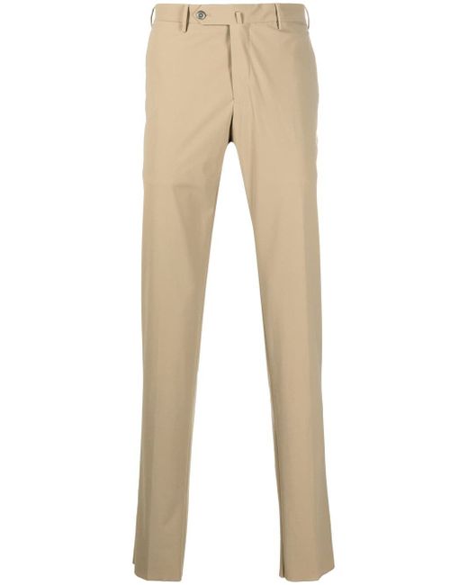 PT Torino pressed-crease tailored trousers
