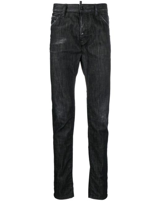 Dsquared2 slim-cut straight-leg jeans