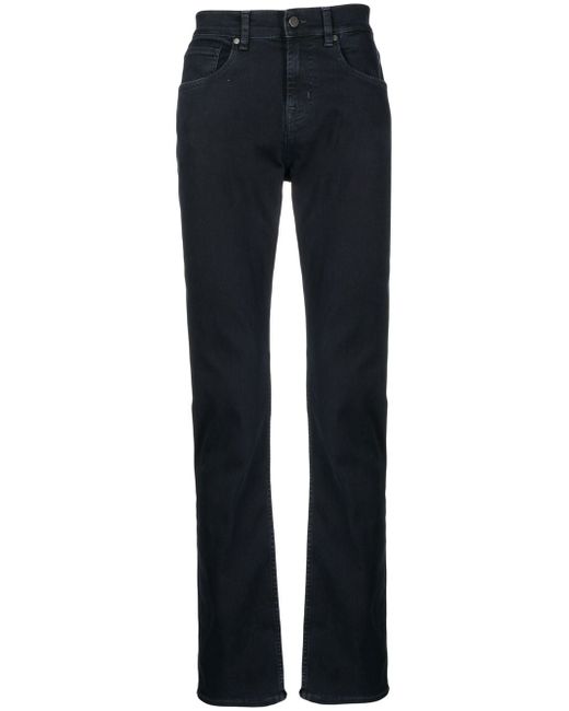 7 For All Mankind low-rise slim-cut jeans