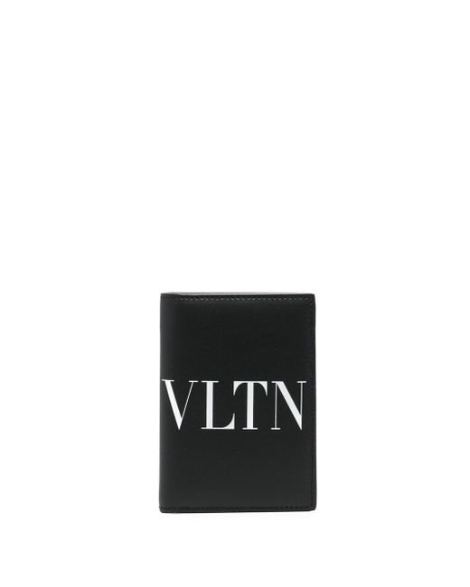 Valentino Garavani logo-print bi-fold wallet