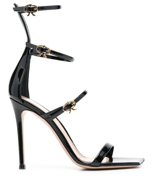 Gianvito Rossi 105mm leather sandals