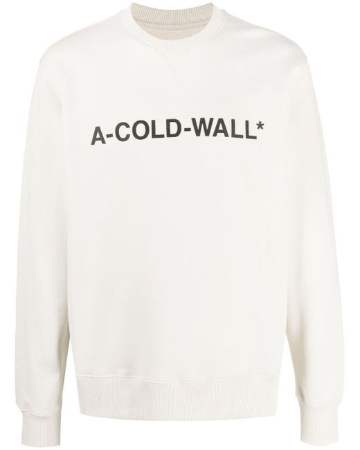 A-Cold-Wall logo-print cotton sweatshirt