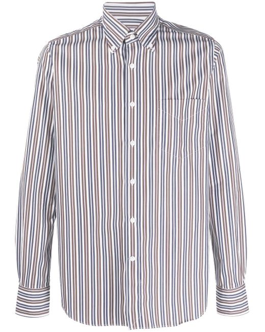 Orian striped button-down shirt
