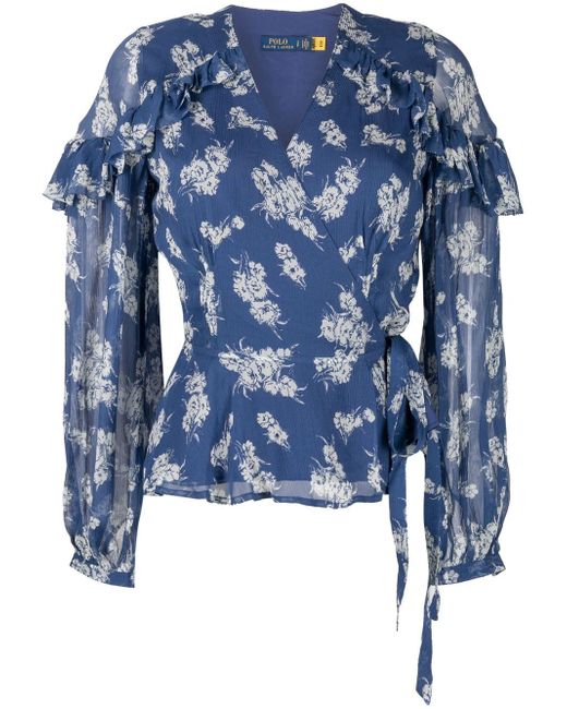 Polo Ralph Lauren Junia long sleeve blouse