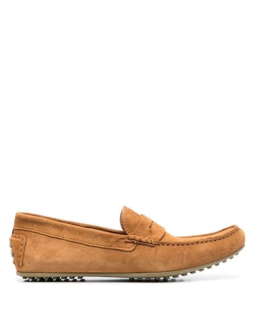 Hackett classic suede loafers