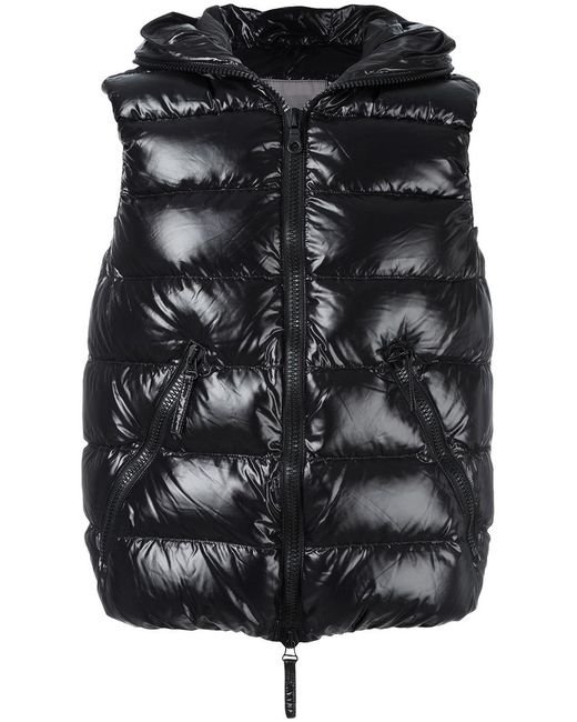 Duvetica hooded zipped gilet 56 Polyamide/Feather Down
