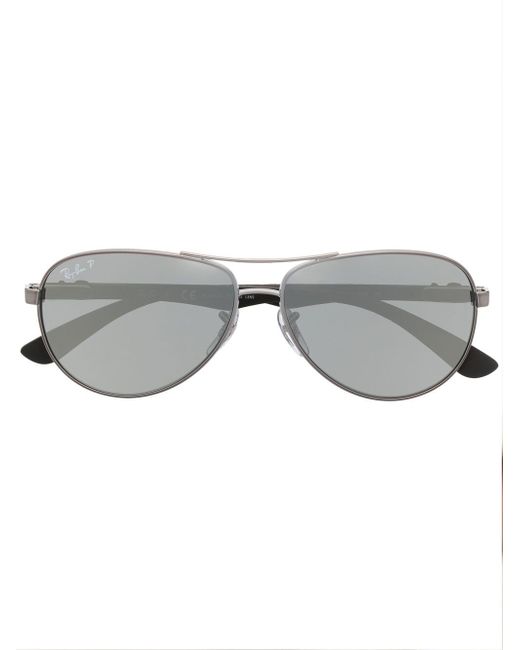 Ray-Ban tinted-lense aviator sunglasses