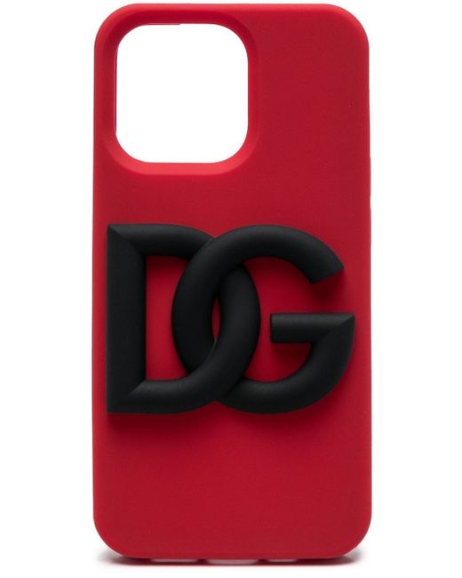 Dolce & Gabbana logo-patch phone case