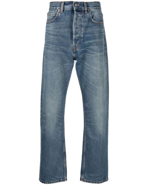Haikure straight-leg faded jeans