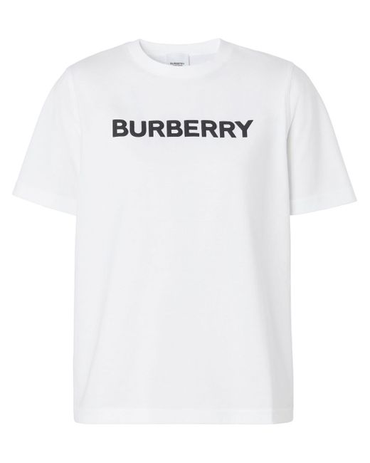 Burberry logo-print organic-cotton T-shirt