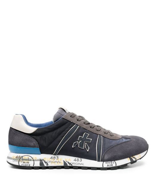 Premiata Lucy panelled low-top sneakers
