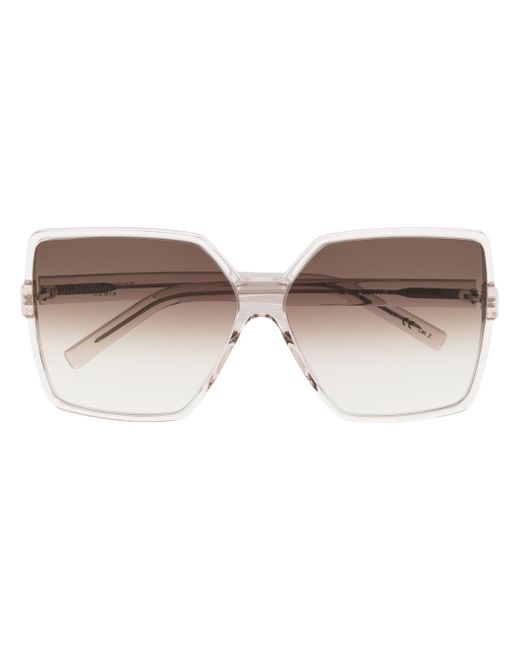 Saint Laurent gradient oversize-frame sunglasses