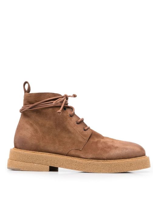 Marsèll lace-up suede ankle boots