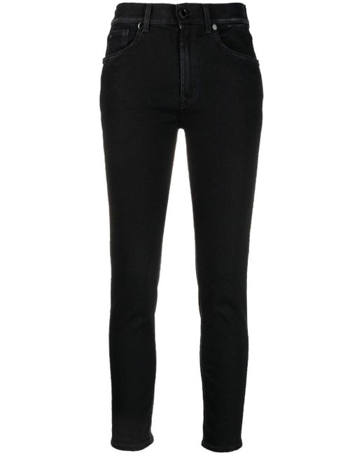 Dondup high-waisted cropped skinny jeans