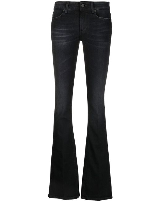 Dondup low-rise flared jeans