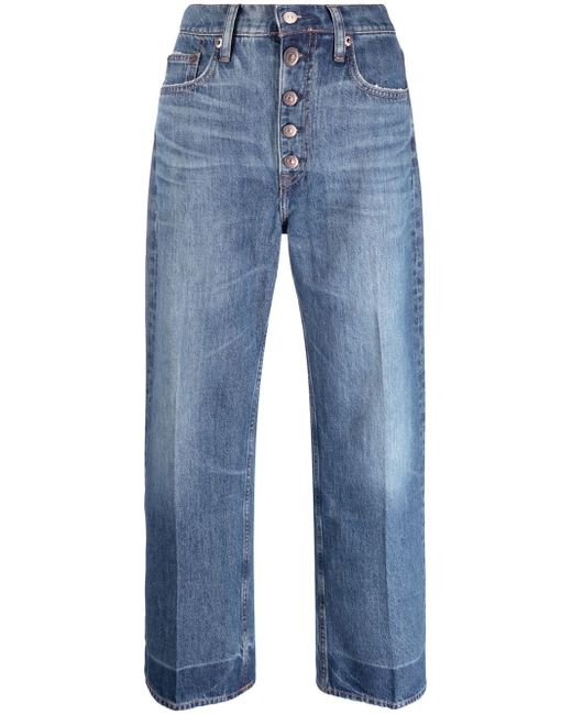 Polo Ralph Lauren wide-leg cropped jeans