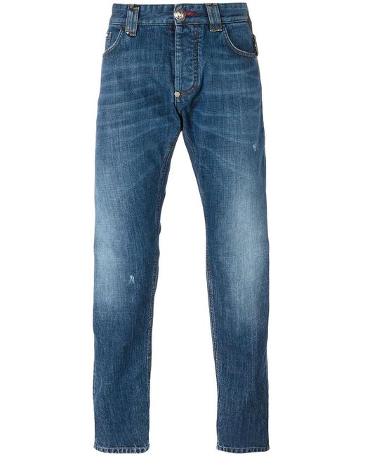Philipp Plein straight-leg jeans 30 Cotton/Polyester