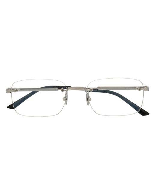 Cartier CT0349 rimless square glasses