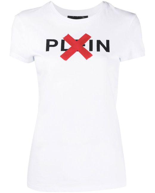 Philipp Plein logo-print cotton T-shirt