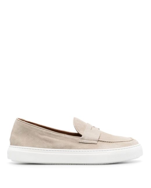 Fratelli Rossetti suede-leather loafers