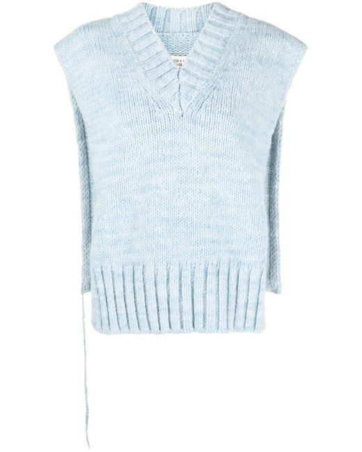 Maison Margiela sleeveless knit top