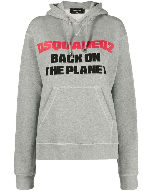 Dsquared2 slogan-print hoodie
