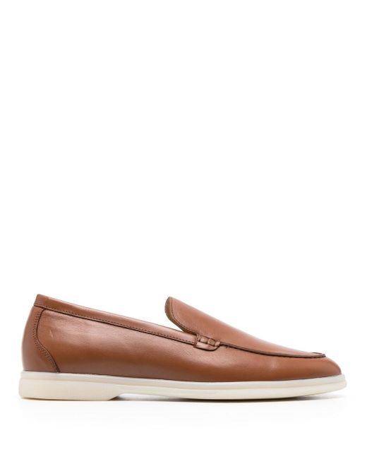 Scarosso Ludovica leather loafers
