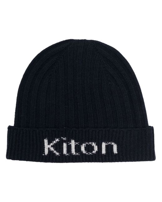 Kiton ribbed-knit cashmere beanie