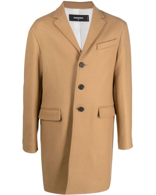 Dsquared2 wool-blend coat