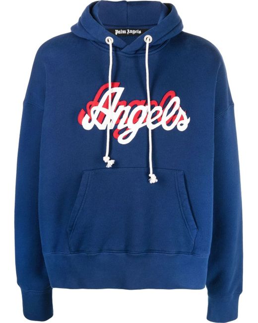 Palm Angels double logo hoodie