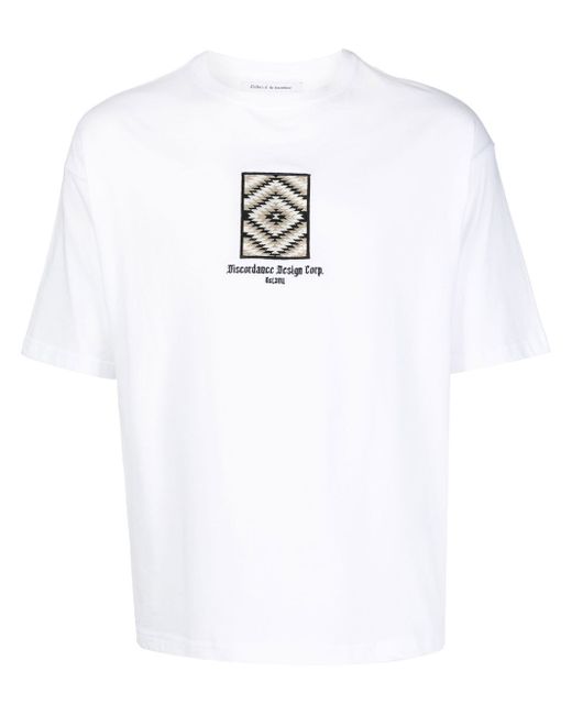 Children of the discordance logo-print T-shirt