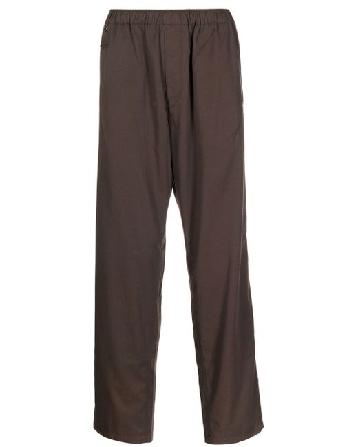 Undercover cotton straight-leg trousers