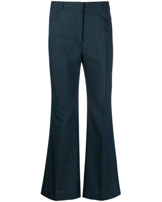 Stella McCartney striped flared trousers