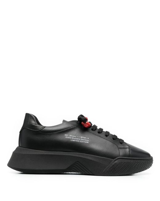 Giuliano Galiano Nemesis leather low-top sneakers