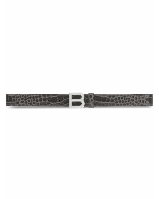 Balenciaga Hourglass thin leather belt