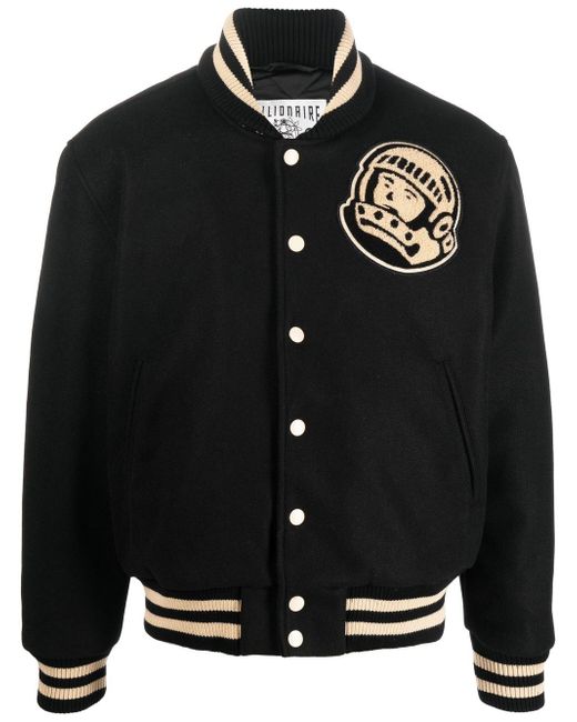 Billionaire Boys Club striped logo bomber-jacket