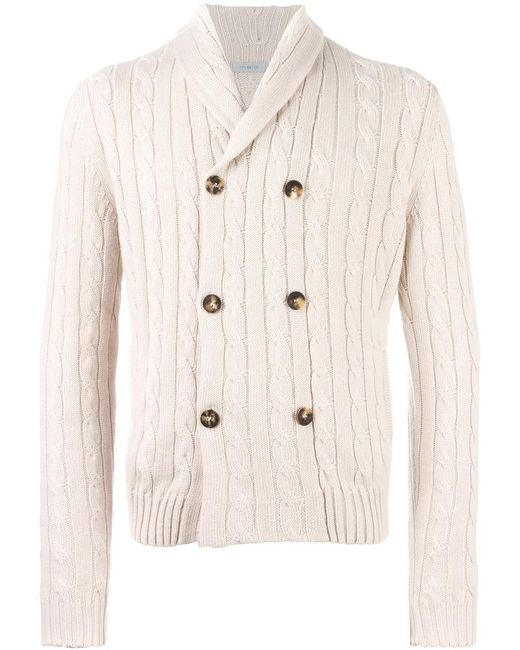 Malo cable knit buttoned cardigan 50 Cashmere