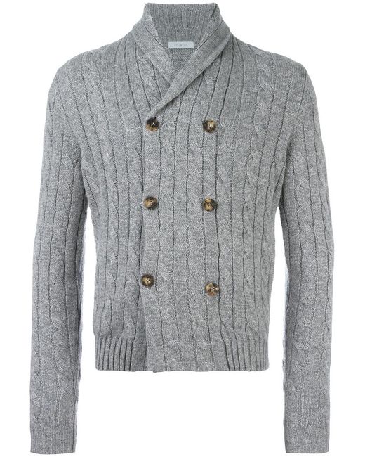 Malo cable knit buttoned cardigan 52 Cashmere