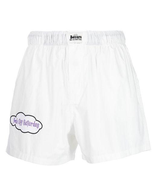 DUOltd logo-print boxer shorts