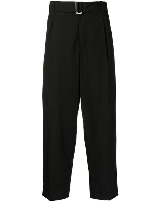3.1 Phillip Lim belted drop-crotch trousers