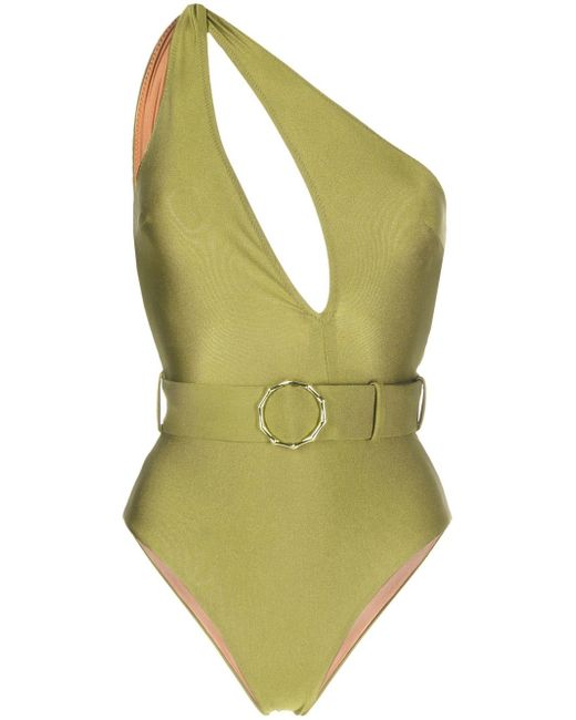Noire Swimwear one-shoulder swimsuit