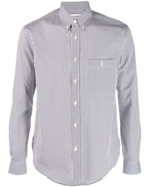 Saint Laurent striped button-down shirt
