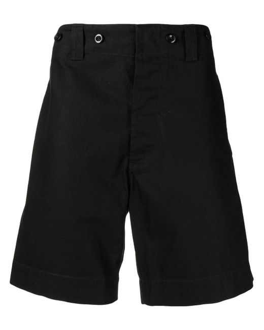 Margaret Howell recycled-cotton knee-length shorts
