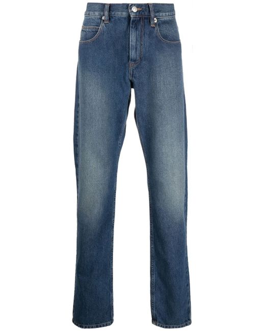 Isabel Marant straight-leg mid-wash jeans
