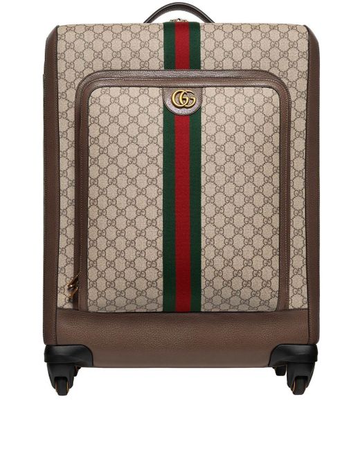 Gucci medium Ophidia GG Supreme Canvas suitcase