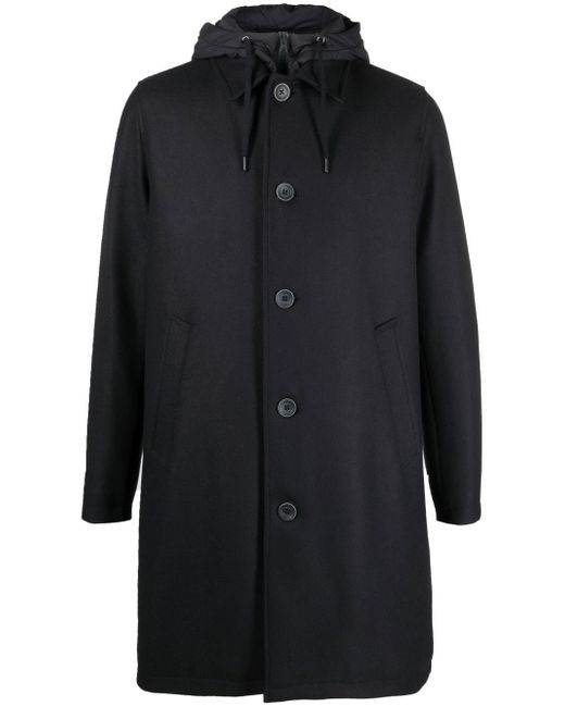 Herno long-sleeve button-up coat