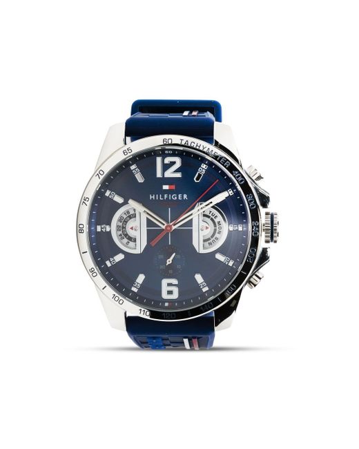 Tommy Hilfiger stainless steel chronograph 46mm