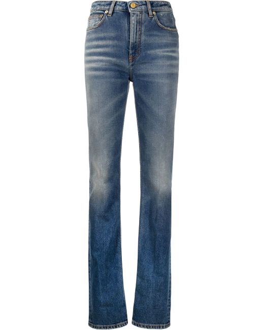Roberto Cavalli bootcut faded jeans