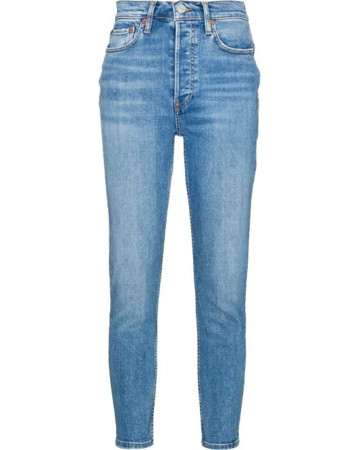 Re/Done 90s high-rise skinny jeans